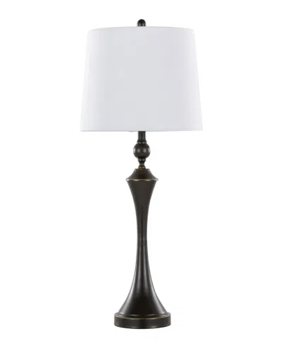 Lumisource 30" Metal Flint Table Lamp, Set Of 2 In Multi