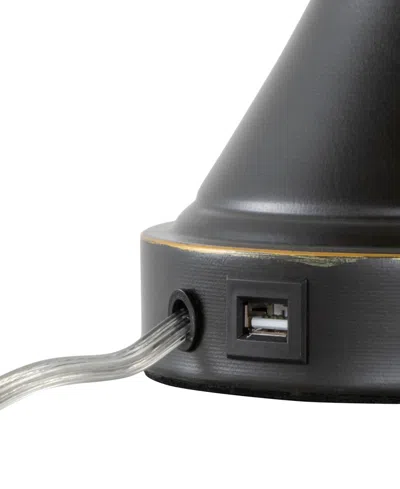 Lumisource 30" Metal Flint Table Lamp, Set Of 2 In Multi