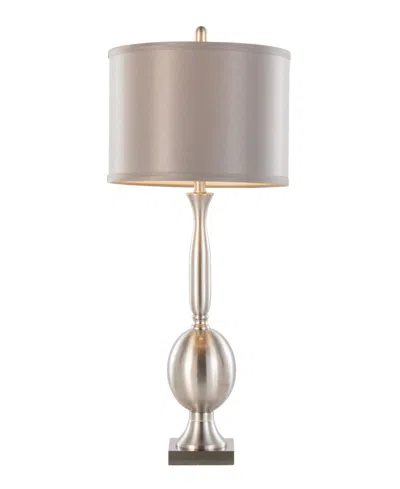Lumisource 30" Metal Joan Contemporary Table Lamp, Set Of 2 In Silver