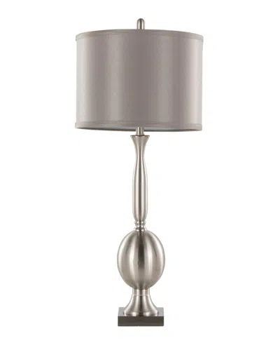 Lumisource 30" Metal Joan Contemporary Table Lamp, Set Of 2 In Silver