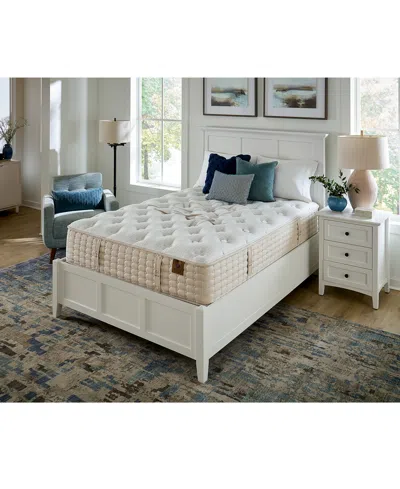 Hotel Natural Collection By King Koil Iris 14" Firm Tight Top Mattress Set, King, Exclusively At Macy's In Transparent