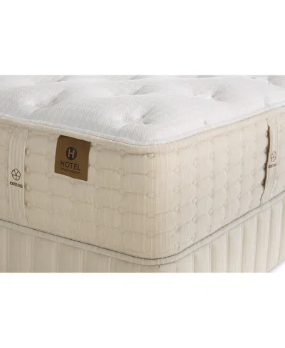 Hotel Natural Collection By King Koil Iris 14" Firm Tight Top Mattress Set, Full, Exclusively At Macy's In Transparent
