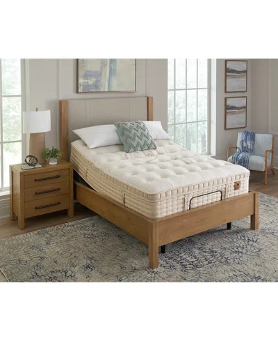 Hotel Natural Collection By King Koil Marigold 15" Luxury Firm Euro Top Mattress Set, Full, Exclusively At Macy's In Transparent