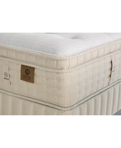 Hotel Natural Collection By King Koil Marigold 15" Luxury Firm Euro Top Mattress Set, Queen, Exclusively At Macy's In Transparent