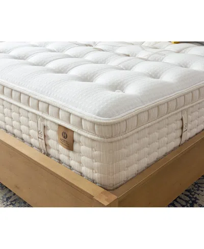 Hotel Natural Collection By King Koil Violet 15" Medium Euro Top Mattress Set, Twin, Exclusively At Macy's In Transparent