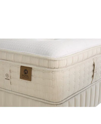 Hotel Natural Collection By King Koil Violet 16" Plush Euro Top Mattress Set, Twin, Exclusively At Macy's In Transparent
