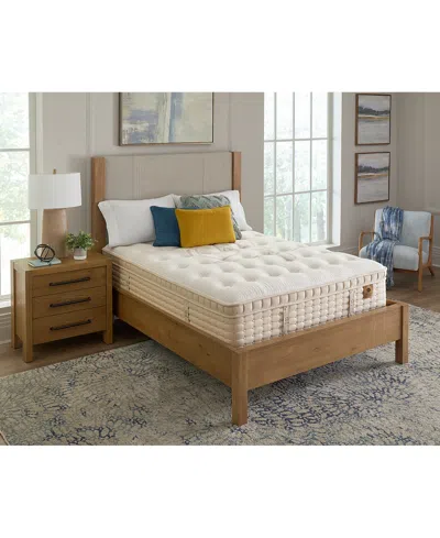 Hotel Natural Collection By King Koil Violet 16" Plush Euro Top Mattress Set, California King, Exclusively At Macy's In Transparent
