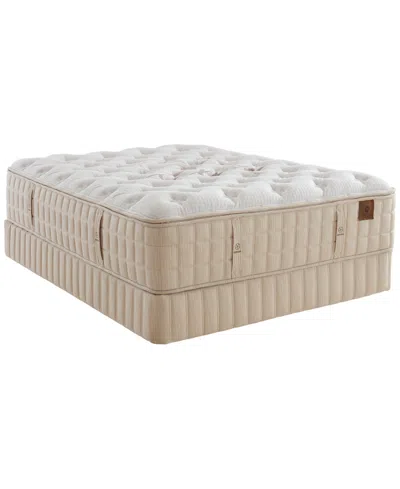 Hotel Natural Collection By King Koil Lotus 16" Trim Line Firm Mattress Set, Full, Exclusively At Macy's In Transparent
