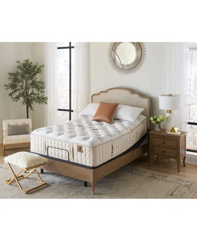 Hotel Natural Collection By King Koil Aster 16.5" Trim Line Medium Mattress Set, Full, Exclusively At Macy's In Transparent