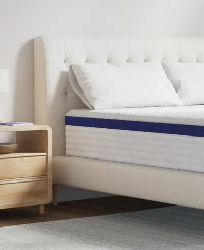 Helix Brooklyn Bedding  Midnight 11.5" Medium Firm Tight Top Mattress In A Box In Transparent