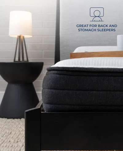 Brooklyn Bedding Select 8" Gel Memory Foam Hybrid Cushion Firm Tight Top Mattress In A Box In Transparent