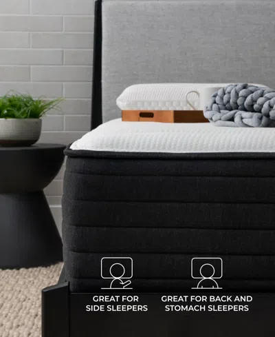 Brooklyn Bedding Select 12" Gel Memory Foam Hybrid Cushion Firm Tight Top Mattress In A Box In Transparent