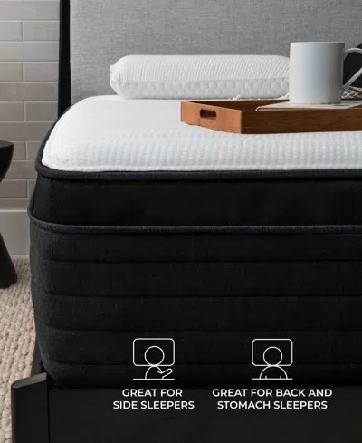 Brooklyn Bedding Select 14" Gel Memory Foam Hybrid Cushion Firm Tight Top Mattress In A Box In Transparent