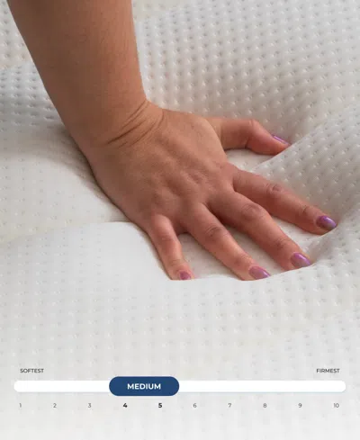 Brooklyn Bedding Select 14" Gel Memory Foam Hybrid Cushion Firm Tight Top Mattress In A Box In Transparent