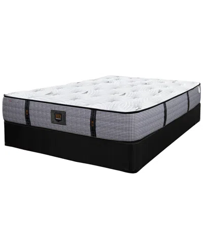 Paramount Hd Ash 12" Plush Tight Top Mattress Set, Queen Split, Macy's Exclusive In Transparent