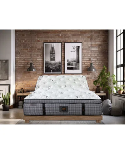 Paramount Hd Raven 15" Plush Pillow Top Mattress Set, Full, Macy's Exclusive In Transparent