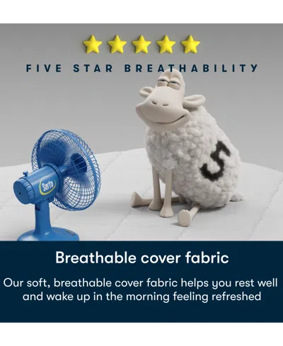 Serta Dream Haven 7" Firm Tight Top Mattress In A Box, King In Transparent