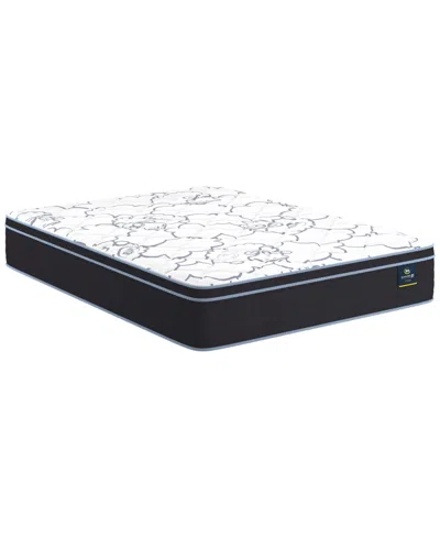 Serta 34th Street 12.5" Plush Euro-top Mattress, Twin Xl In Transparent