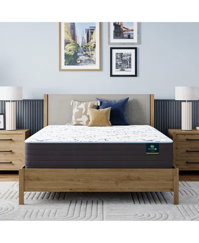 Serta 34th Street 13" Extra Firm Tight Top Mattress, California King In Transparent