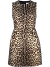 RED VALENTINO leopard print dress,MR3VA4062QW11778830