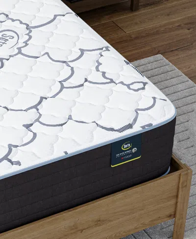 Serta 34th Street 12" Firm Tight Top Mattress Set, King In Transparent