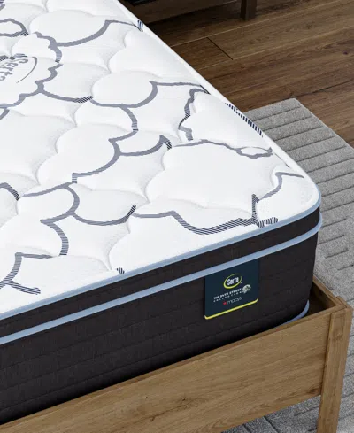 Serta 34th Street 12.5" Plush Euro-top Mattress Set, Full In Transparent
