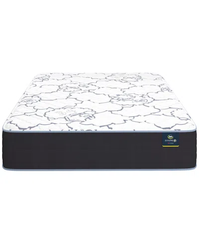 Serta 34th Street 13" Extra Firm Tight Top Mattress Set, Twin In Transparent