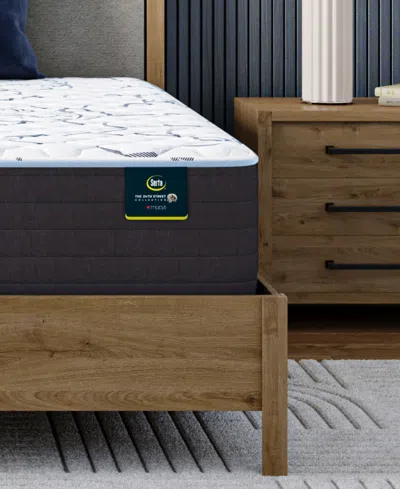 Serta 34th Street 13" Extra Firm Tight Top Mattress Set, Full In Transparent