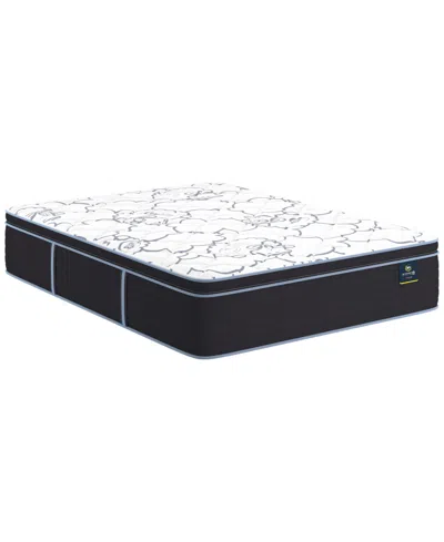 Serta 34th Street 15" Medium Pillow-top Mattress Set, Queen In Transparent