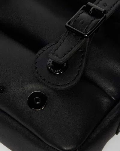 Dr. Martens 7 Inch Padded Leather Satchel In Black