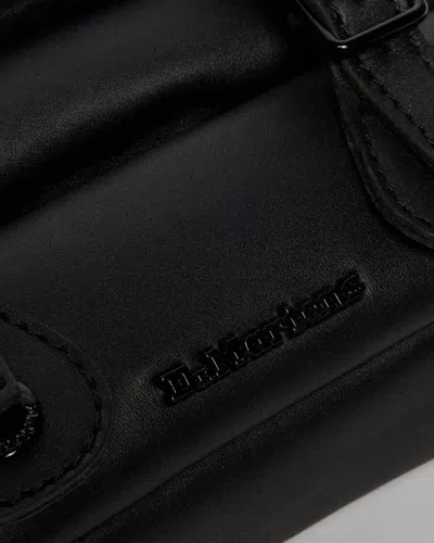 Dr. Martens 7 Inch Padded Leather Satchel In Black