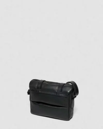 Dr. Martens 7 Inch Padded Leather Satchel In Black