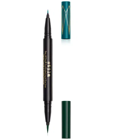 Stila Stay All Day Dual-ended Liquid Eye Liner In Green