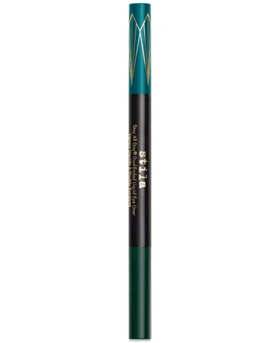 Stila Stay All Day Dual-ended Liquid Eye Liner In Green