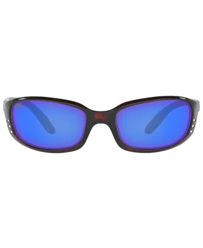 Costa Del Mar Polarized Sunglasses, Brinep In Blue