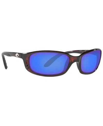 Costa Del Mar Polarized Sunglasses, Brinep In Blue
