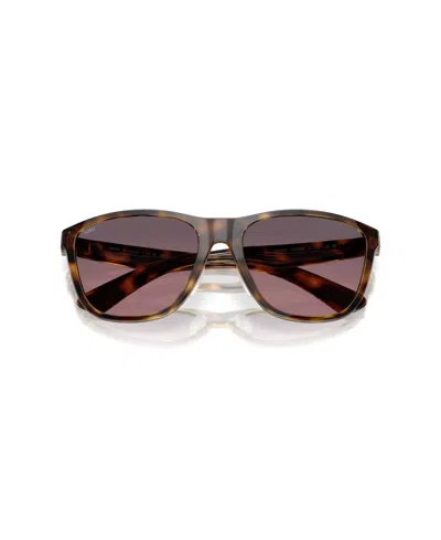 Costa Del Mar Ulu Rose Gradient Polarized Glass Square Unisex Sunglasses 6s2014 201403 56 In Multi