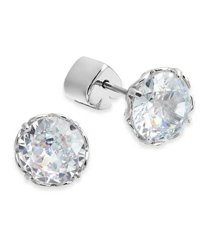 Kate Spade Crystal Stud Earrings In Metallic