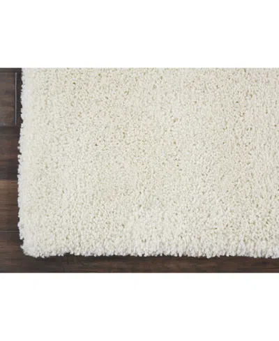 Long Street Looms Cali Shag Cal01 2'2" X 7'6" Runner Rug In White