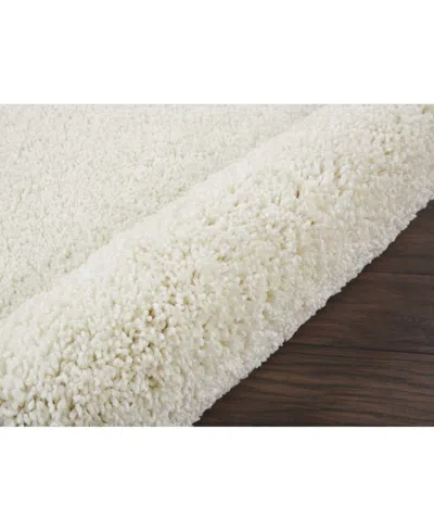 Long Street Looms Cali Shag Cal01 2'2" X 7'6" Runner Rug In White