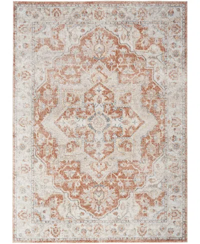 Nourison Home Astra Machine Washable Asw12 5'3" X 7' Area Rug