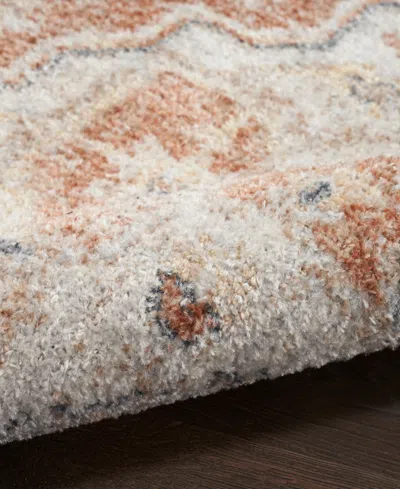 Nourison Home Astra Machine Washable Asw12 5'3" X 7' Area Rug