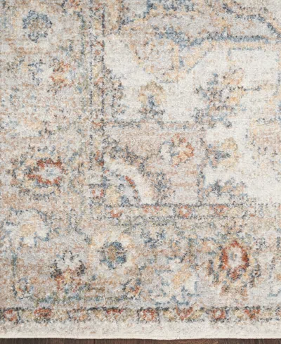 Nourison Home Astra Machine Washable Asw12 5'3" X 7' Area Rug