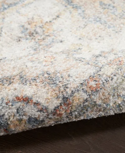 Nourison Home Astra Machine Washable Asw12 5'3" X 7' Area Rug