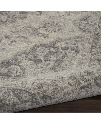 Long Street Looms Peace Pea05 Ivory 2'3" X 7'3" Runner Rug In Multi