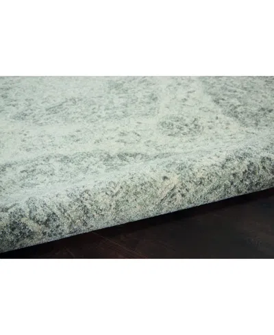 Long Street Looms Peace Pea05 Ivory 5'3" X 7'3" Area Rug