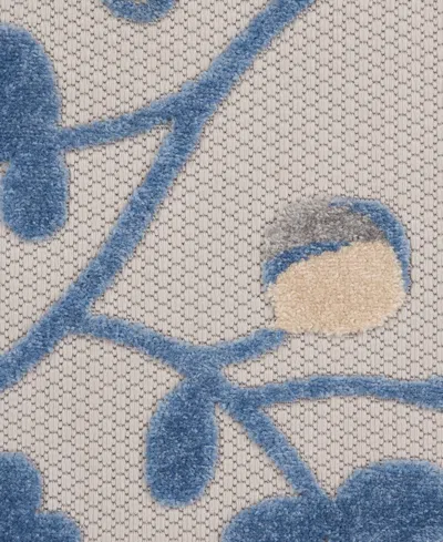 Nourison Home Aloha Alh17 7' X 10' Outdoor Area Rug In Multi