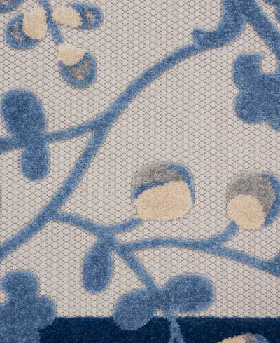 Nourison Home Aloha Alh17 7' X 10' Outdoor Area Rug In Multi