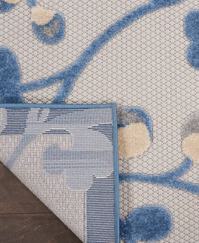 Nourison Home Aloha Alh17 7' X 10' Outdoor Area Rug In Multi