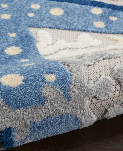 Nourison Home Aloha Alh24 7' X 10' Outdoor Area Rug In Multi